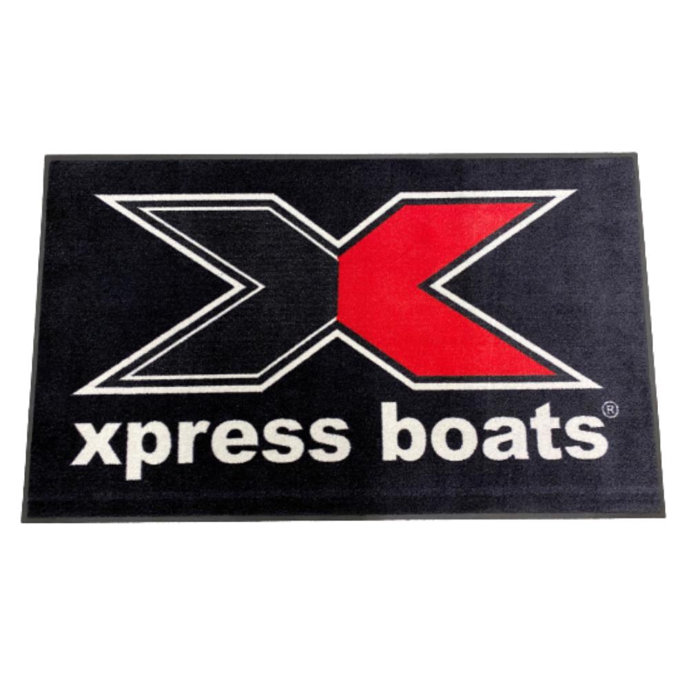 Xpress Stacked Logo Mat 3'x5' Xpress Boats Apparel