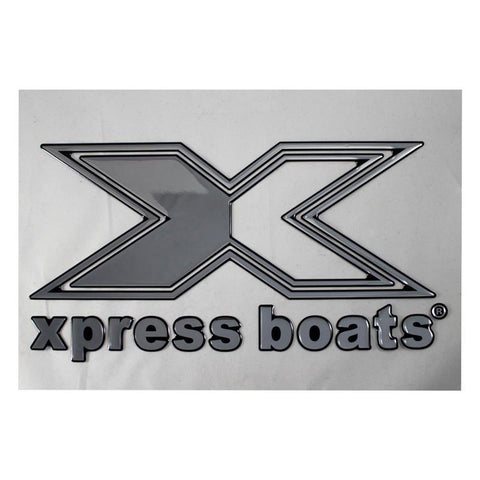 Xpress Chrome Domed Decal
