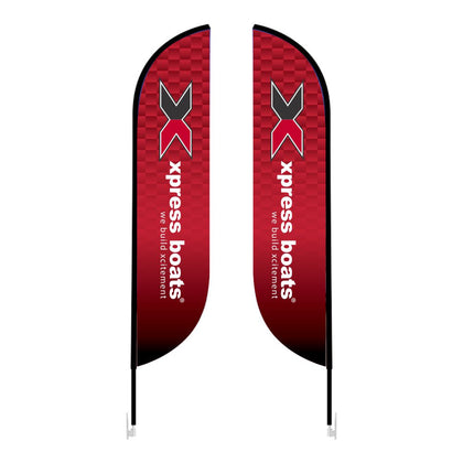 Xpress Feather Convex Flags