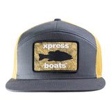 Xpress Fish Topography Patch Hat