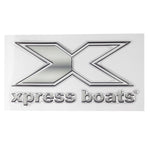 Xpress Grey Domed Decal