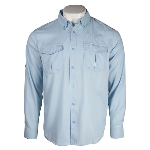 Xpress AFTCO Light Blue Long Sleeve Rangle