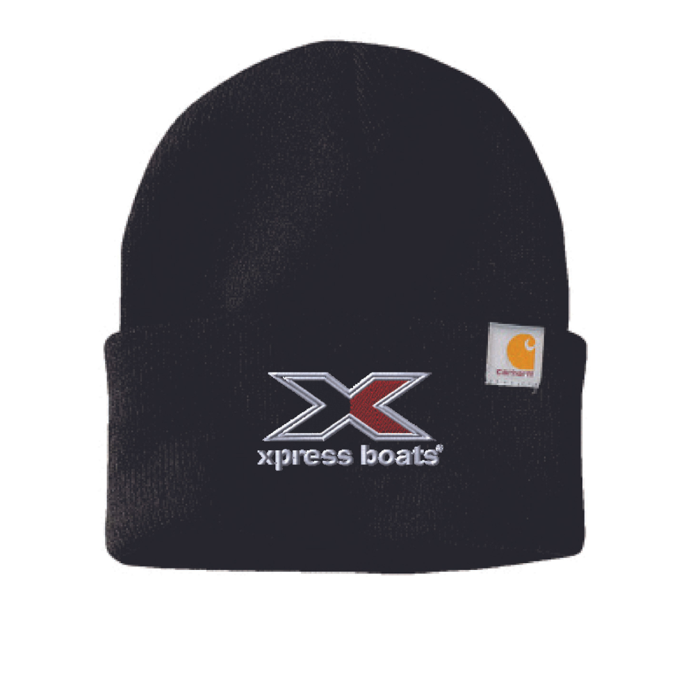 Xpress Black Carhartt Beanie – Xpress Boats Apparel