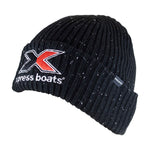 Xpress Black Tweed Beanie