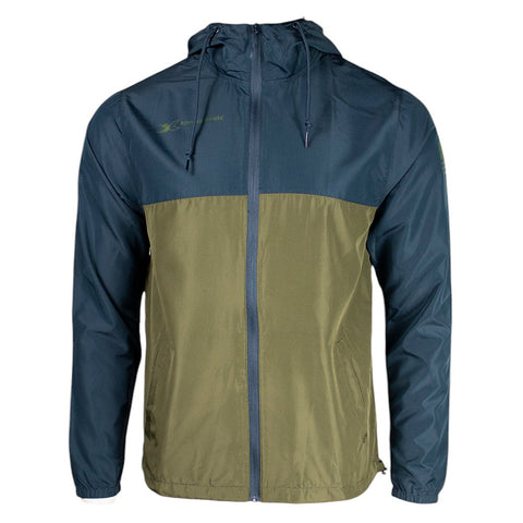 Xpress Classic Navy-Army Lt. Weight Full Zip Windbreaker