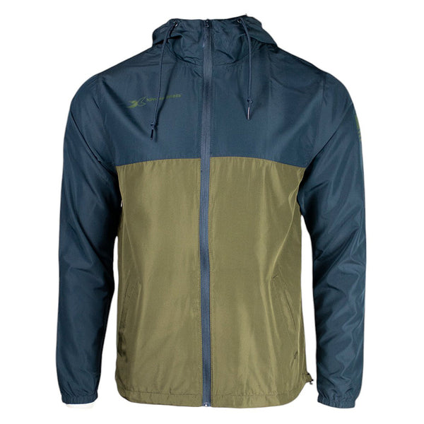 Xpress Classic Navy-Army Lt. Weight Full Zip Windbreaker – Xpress