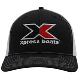 Black cap with Xpress Boats logo.