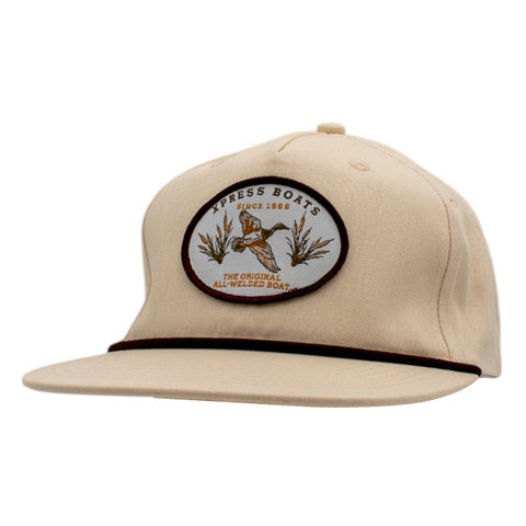 🎁 Xpress Cream Duck Hunters Goat Rope Hat (100% off)