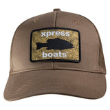 Xpress Fish Topography Patch Hat