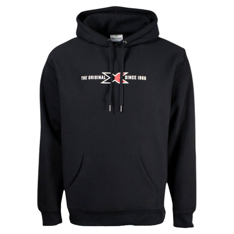 Xpress Horizontal Logo Black Heavyweight Hooded Sweatshirt