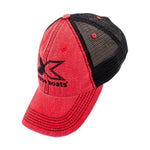 Xpress Legacy Scarlet Red/Black Dashboard Trucker Cap