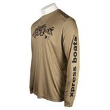 Xpress Performance Long Sleeve - Tan/Camo