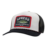 Xpress Trucker Braid Patch Snapback Hat