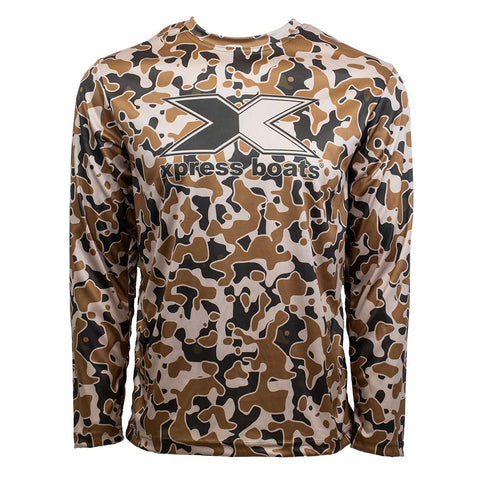 Xpress Old School Camo LS Performance