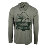 Xpress Poncho Performance Hoodie - Moss