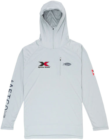 Xpress AFTCO Hooded Long Sleeve Performance Shirt