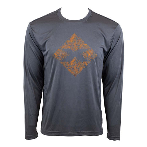 Xpress Deepest Point Performance Long Sleeve - Grey