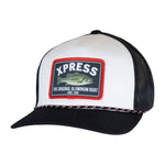 Xpress Trucker Braid Patch Snapback Hat