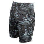 Xpress AFTCO Tactical Fishing Shorts - Black Digi Camo