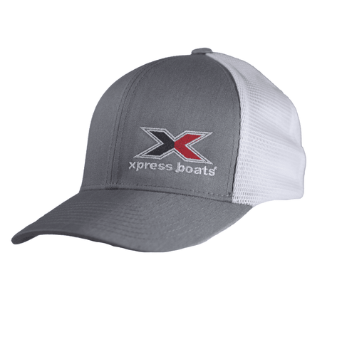 Xpress Heather Grey Fusion Flexfit Hat